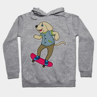 Dog Skater Skateboard Hoodie